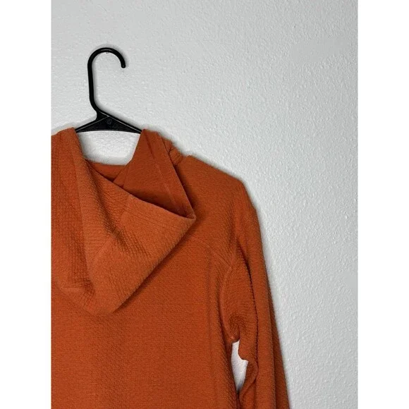 Lululemon All Yours Hoodie Sweater Womens 4 Orange Bubble Dot Pullover Stretch - Picture 10 of 16